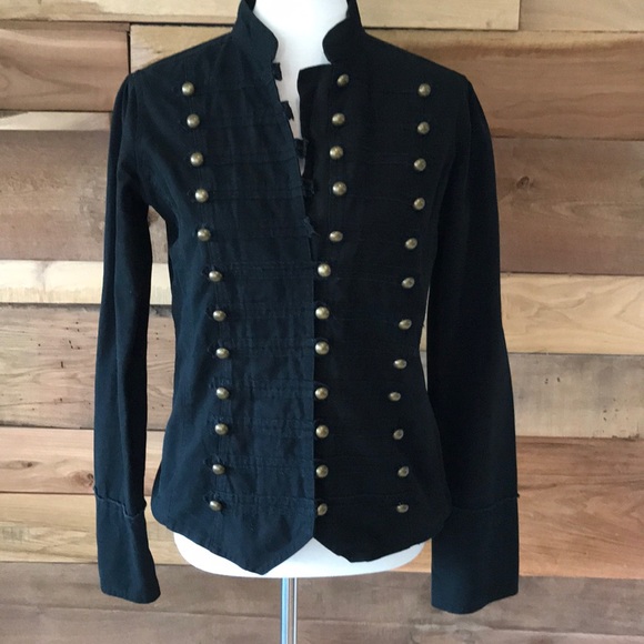 Jackets & Blazers - Deconstructed Military Style Jacket